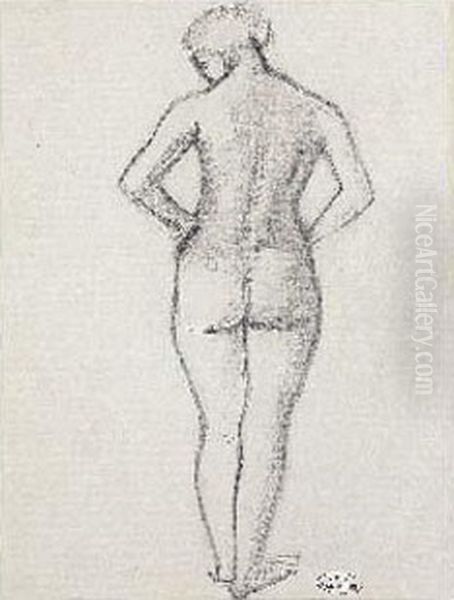Femme Nue De Dos - view 1
