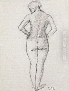 Femme Nue De Dos by Andre Derain