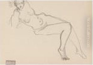 Nu Allonge by Andre Derain