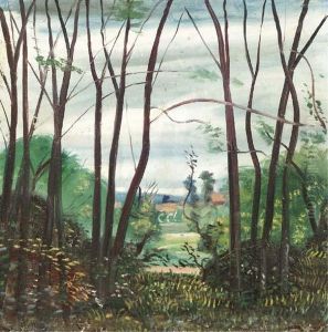Paysage D'ile-de-france by Andre Derain