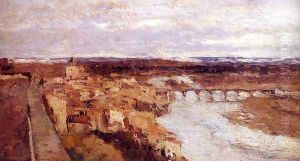 View of the Town of Pont-du-Chateau
