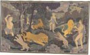 L'age D'or (paradis Terrestre, La Chasse) by Andre Derain