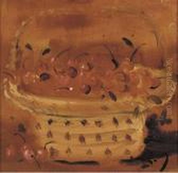 Panier Avec Cerises - view 1