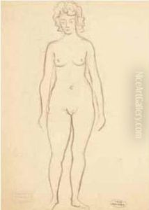 Nu Debout. by Andre Derain