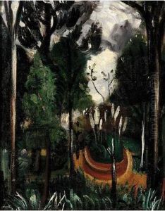 Paysage Aux Environs De Castel Gandolfo by Andre Derain