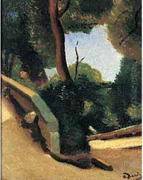 Pont Dans Un Paysage De Provence - view 1
