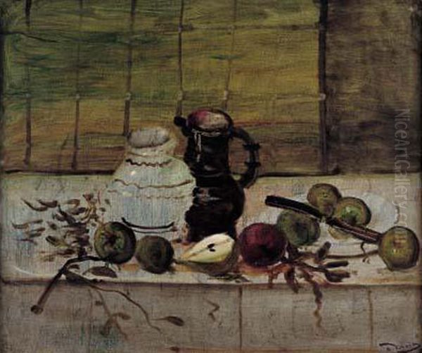 Pichets Et Fruits. Circa 1946-1948. - view 1