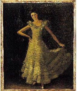 Jeune Fille En Robe De Bal by Andre Derain