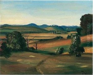 Paysage Aux Environs De Villeneuve-les-avignon