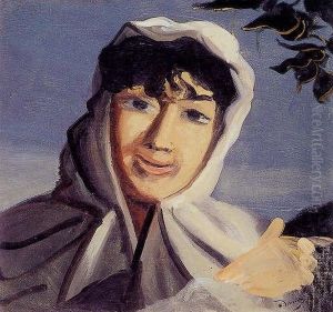 Femme Avec Un Chale
