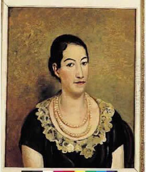 Portrait De Madame Maurice Renou, Circa 1925 - view 1