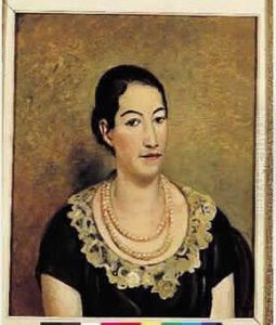 Portrait De Madame Maurice Renou, Circa 1925 by Andre Derain