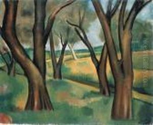 Arbres Cagnes by Andre Derain