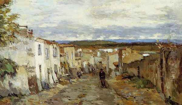 Street in Pont du Chateau - view 1