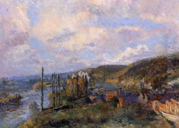 Near Rouen: the Cliffs of Saint-Adrien - view 1