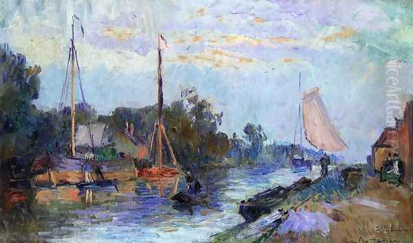 Rotterdam, View of Vleuve Schie - view 1