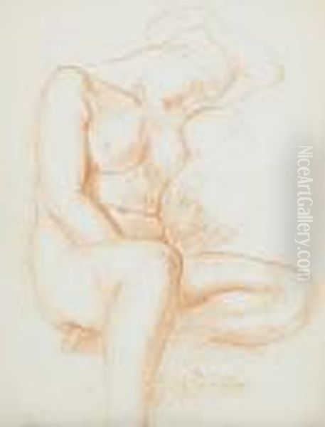 Studies Of Female Nude (set Of Three) - view 1