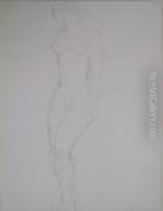 Nus Et Figure Assise