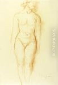 Jeune Fille, Nue Debout