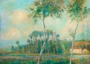 L'etang de Moulineux, le matin L'etang de Moulineux, le matin