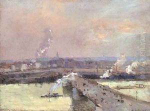 Le pont Boaeldieu, Rouen