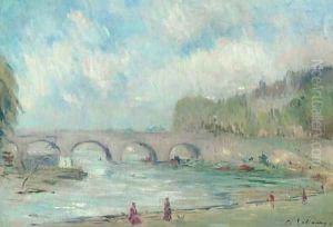 Le pont Marie by Albert Lebourg