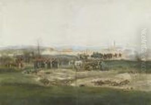 La Battaille De Champigny: A Study For The Panorama Of The Battle Of Champigny