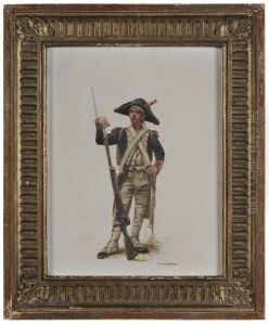 French Infantryman by Jean Baptiste Edouard Detaille