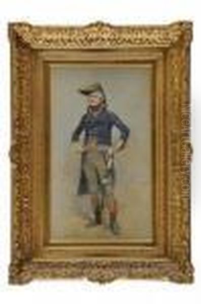 Portrait Presume Du General Kleber En Pied, En Uniforme De Generalrevolutionnaire. - view 1