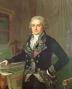 Portrait of Jean Antoine Chaptal 1756-1832 Comte de Chanteloupe by Anicet-Charles-Gabriel Lemonnier