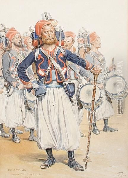 Zouaves - Tambours - Tenue De Campagne - view 1