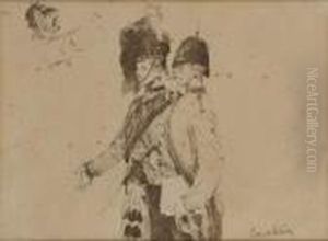Soldats Britanniques by Jean Baptiste Edouard Detaille