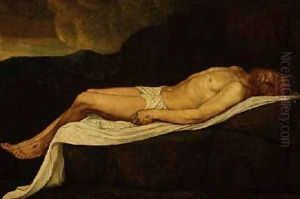 The Dead Christ by Alphonse Legros