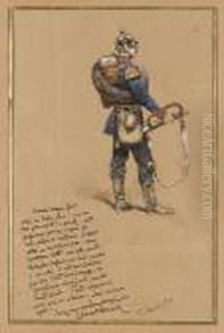 Un Soldat Avec Sa Trompette by Jean Baptiste Edouard Detaille