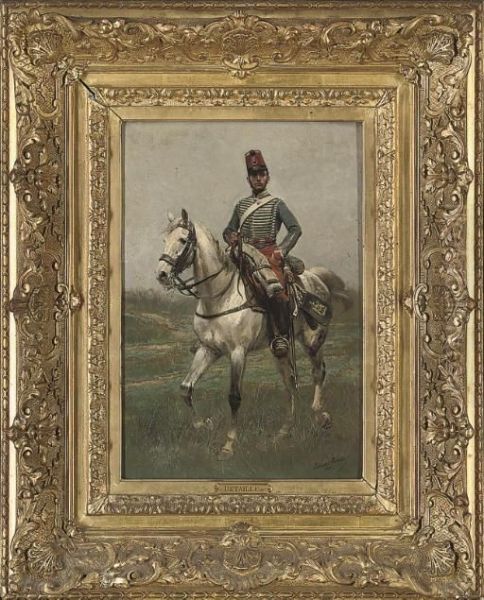 A French Cavalryman - view 1