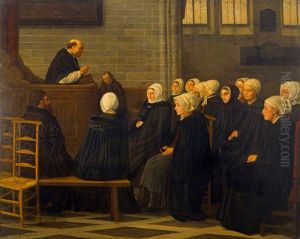 The Sermon by Alphonse Legros