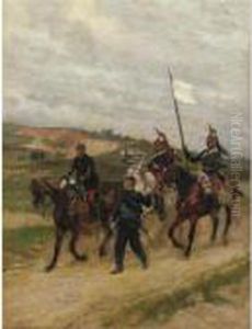 The Flag Of Surrender by Jean Baptiste Edouard Detaille