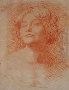 Alice Knewstub by Alphonse Legros