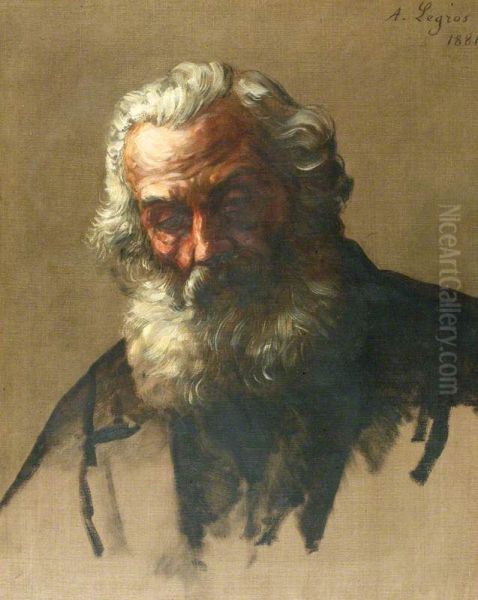 Head of an Old Man - view 1