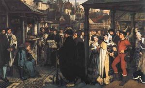 The Edict of Charles V by Baron Jan August Hendrik Leys