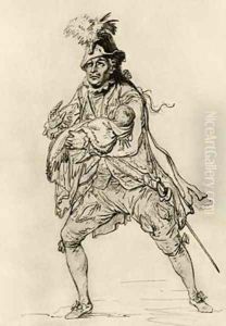 David Garrick in the role of Don Juan by Philip Jacques de Loutherbourg