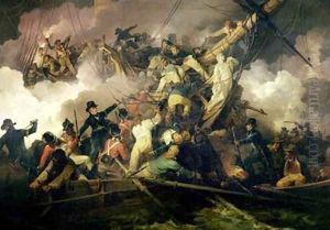 The Cutting-Out of the French Corvette La Chevrette 21st July 1801