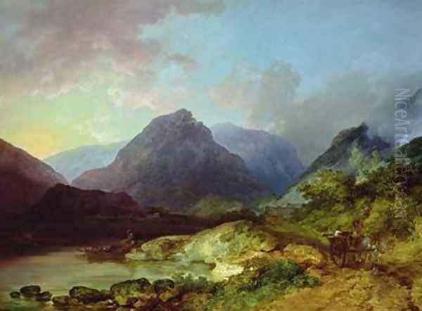 Landscape in the Lake District - view 1