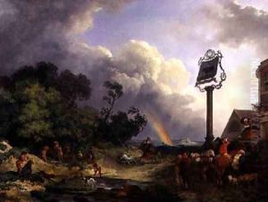 The Rainbow 1784 by Philip Jacques de Loutherbourg