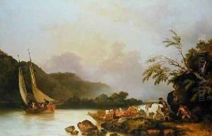 Belle Isle Windermere in a Calm 1786