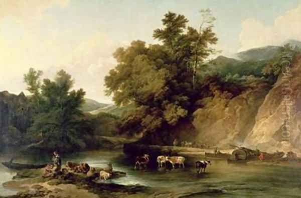 The River Wye at Tintern Abbey 1805 - view 1