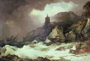 The Shipwreck 1793 by Philip Jacques de Loutherbourg