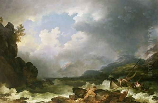 Belle Isle Windermere in a Storm - view 1