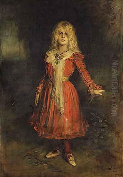 Marion Lenbach, the Artist's Daughter - view 1
