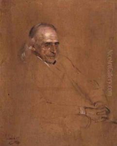 Portrait of Professor Theodor Mommsen 1817-1903 Portrait of Professor Theodor Mommsen 1817-1903
